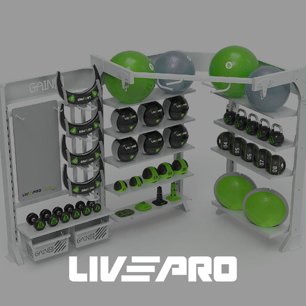 Livepro Gym Storage and Supplies