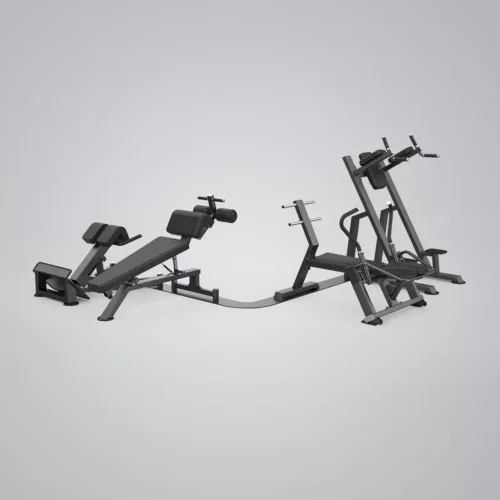 DHZ Fitness | Core Circle, U3058LJ, Core Circle L Corner with 4 Benches