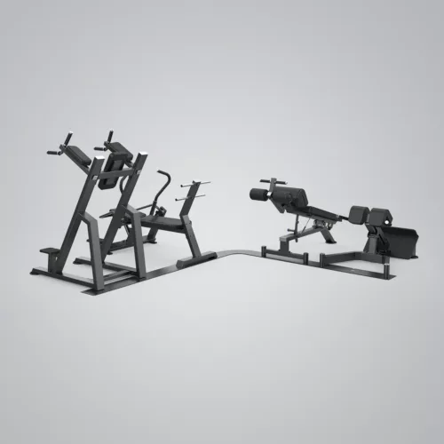 DHZ Fitness | Core Circle, U3058LJ, Core Circle L Corner with 4 Benches