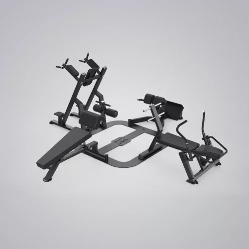DHZ Fitness | Core Circle, U3058PJ, Core Circle Square with 4 Benches