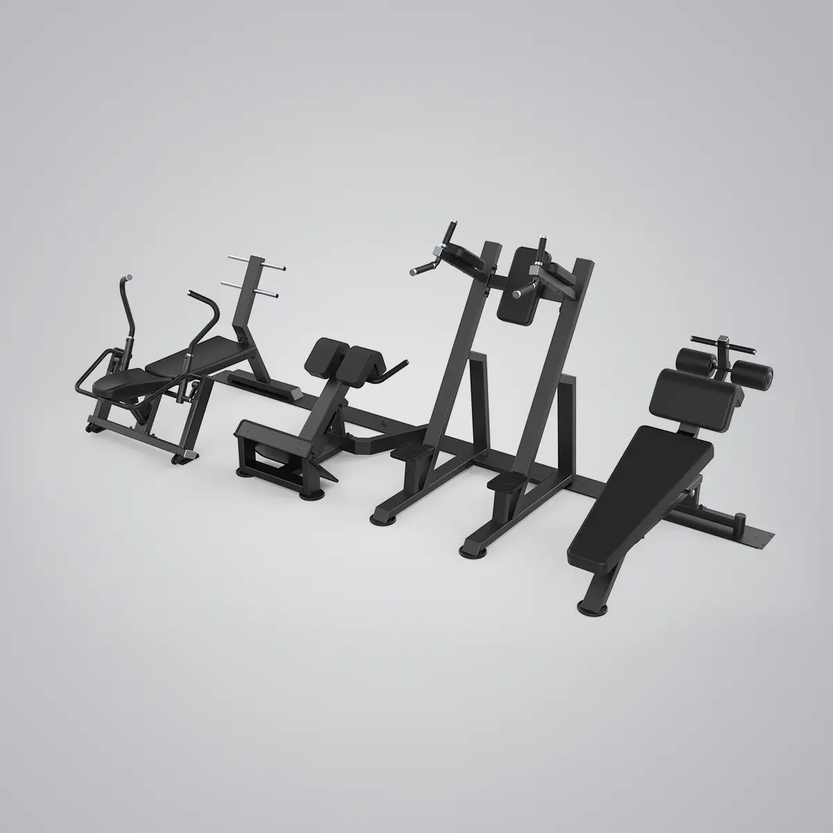 DHZ Fitness | Core Circle, U3058SJ, Core Circle L Line with 4 Benches