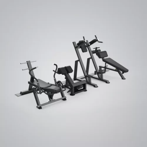 DHZ Fitness | Core Circle, U3058SJ, Core Circle L Line with 4 Benches
