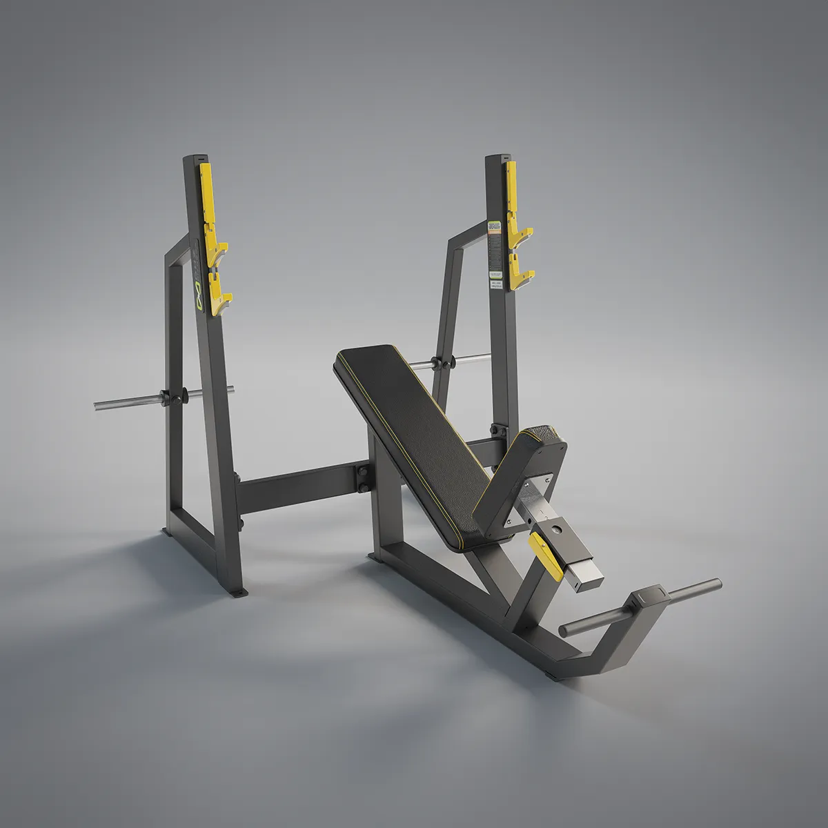 DHZ Fitness | Strength Equipment, EVOST II Strength, A3042, Olympic Incline Bench
