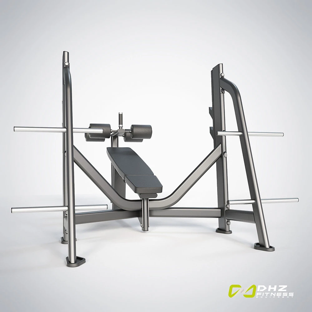 DHZ Fitness | Strength Equipment, PRESTIGE PRO Strength, E7041, PRESTIGE PRO Olympic Bench Decline