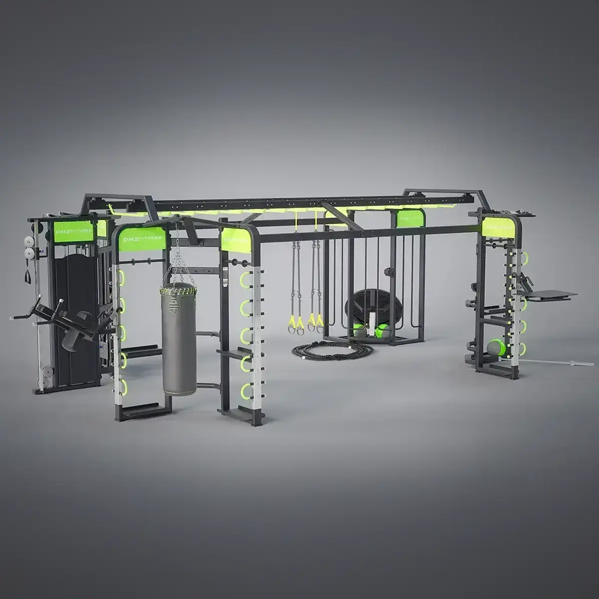 DHZ Fitness | Tower & Racks, E360 Functional Tower, E360A, Functional Tower 360A