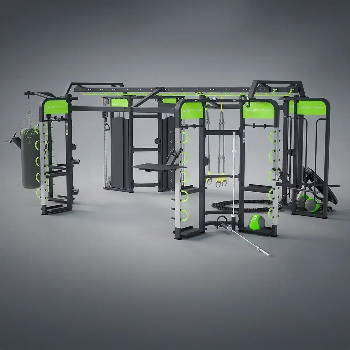 DHZ Fitness | Tower & Racks, E360 Functional Tower, E360B, Functional Tower 360B