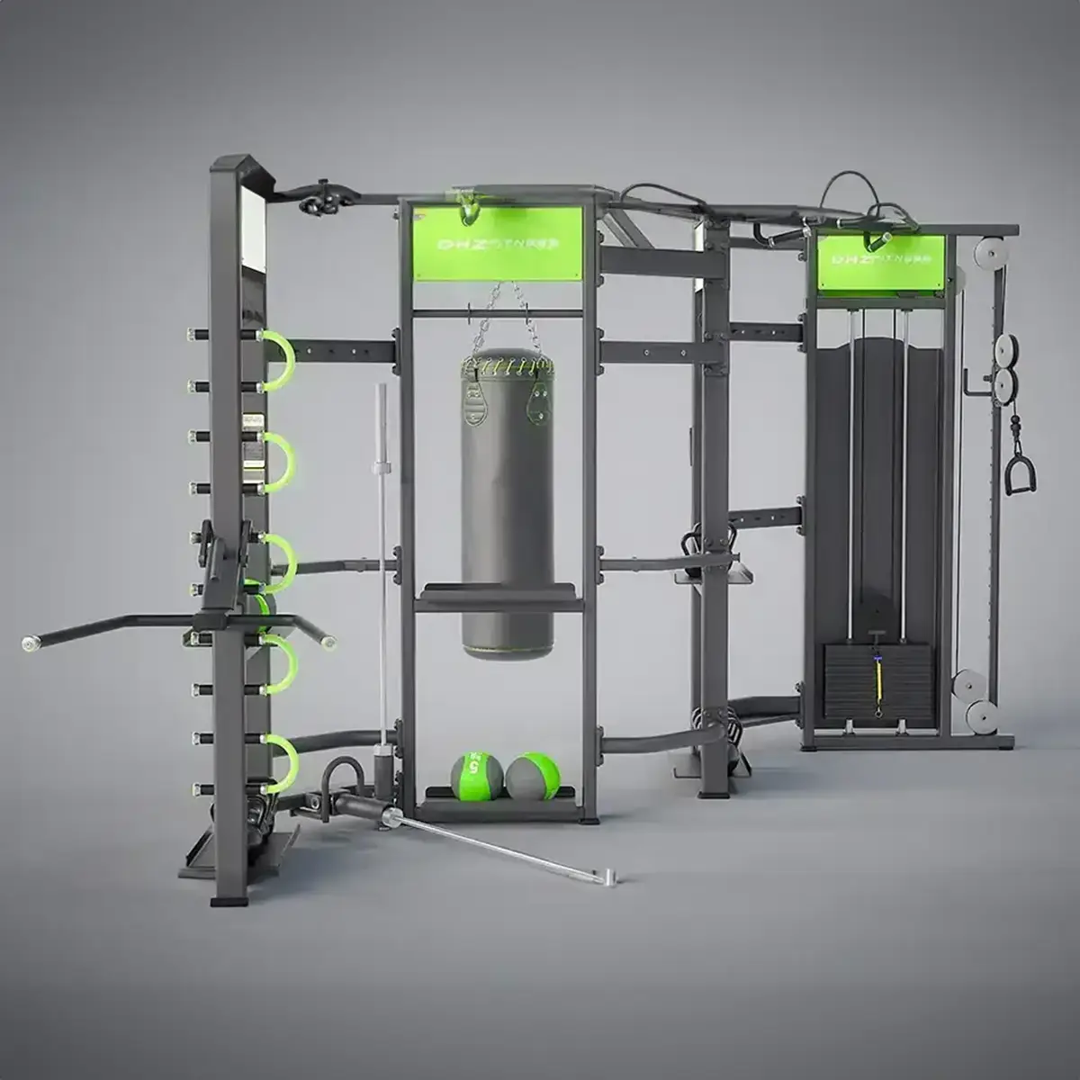 DHZ Fitness | Tower & Racks, E360 Functional Tower, E360D, Functional Tower 360D