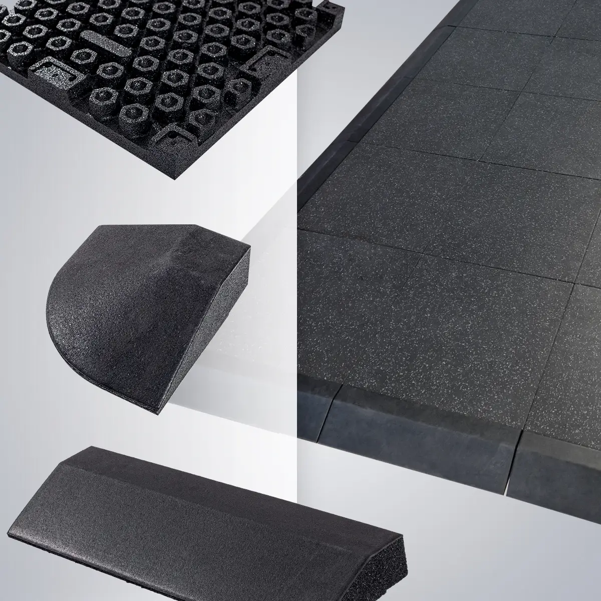 DHZ Fitness Europe | Gummiboden, Rubber Floor Series Overview