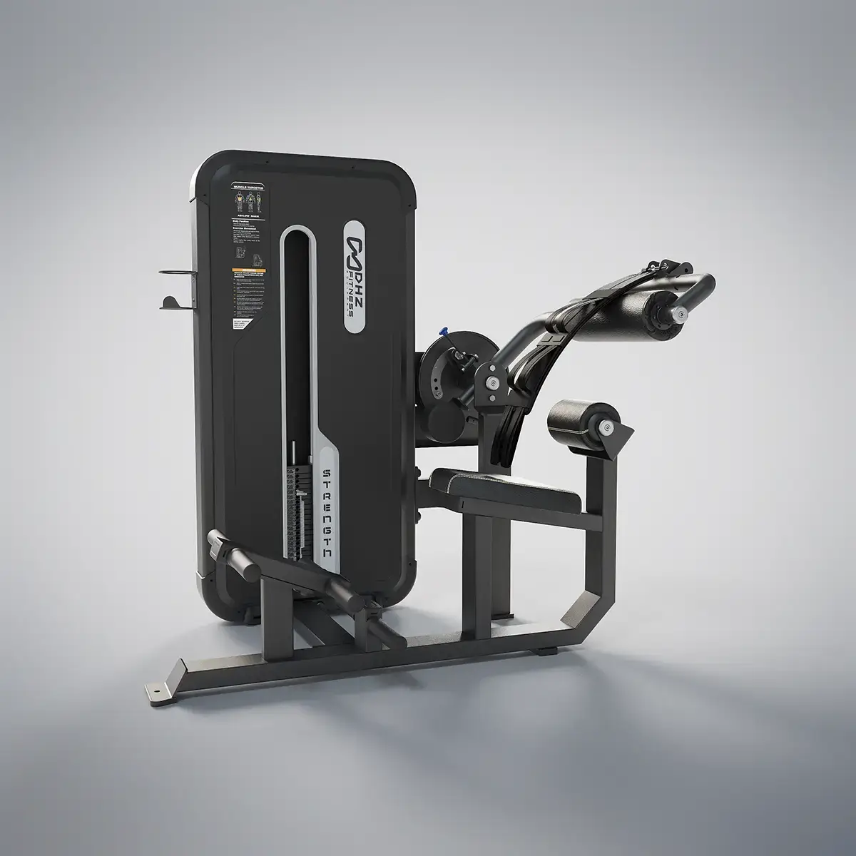 DHZ Fitness | Strength Equipment, EVOST II Strength, A3088, Abdominal Isolator & Back Extension