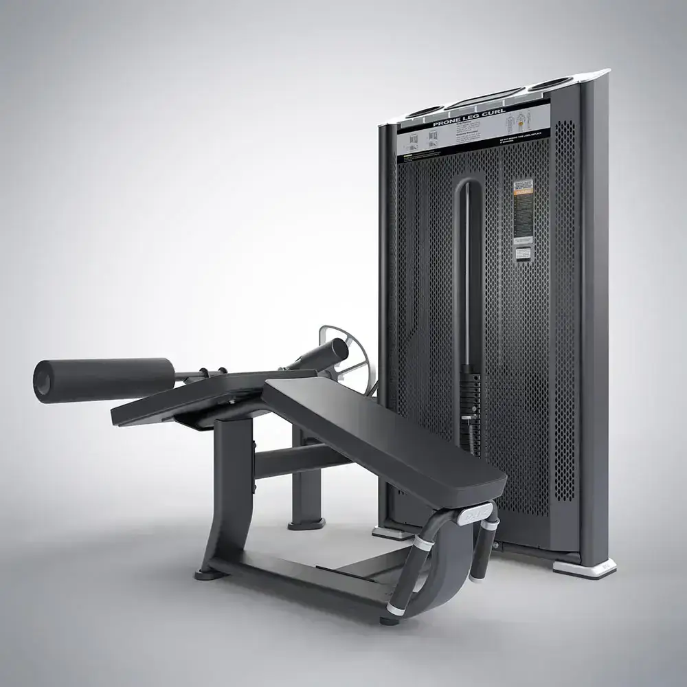 DHZ Fitness | Strength Equipment, PRESTIGE PRO Strength, E7001A, Prone Leg Curl