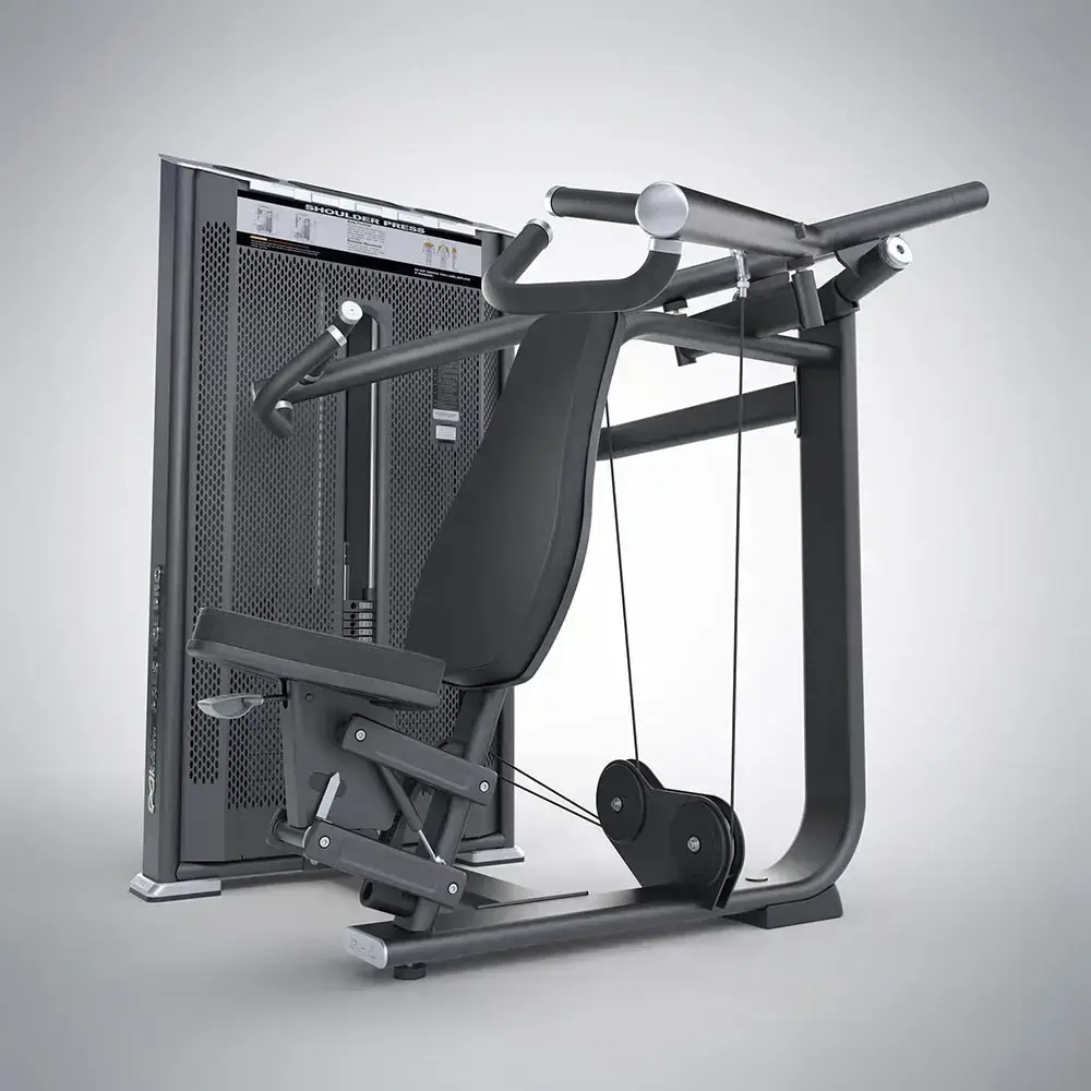 DHZ Fitness | Strength Equipment, PRESTIGE PRO Strength, E7006A, Shoulder Press