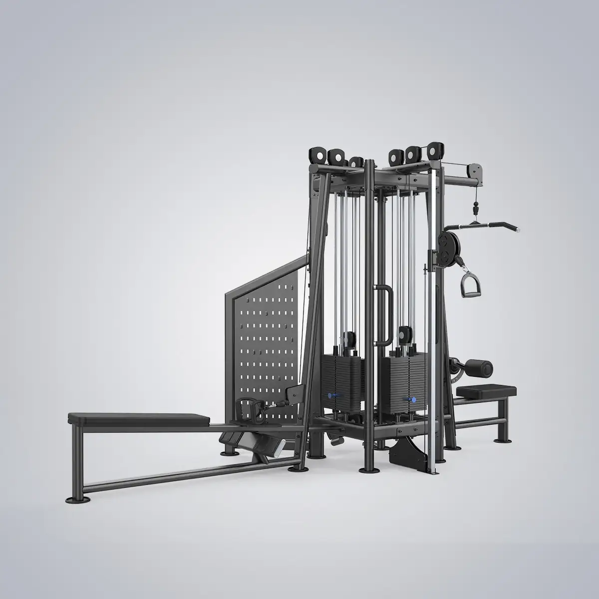 DHZ Fitness | Cable Pulls & Cable Stations, Multistations, U2029, EVOST III 4 Station Cable Tower