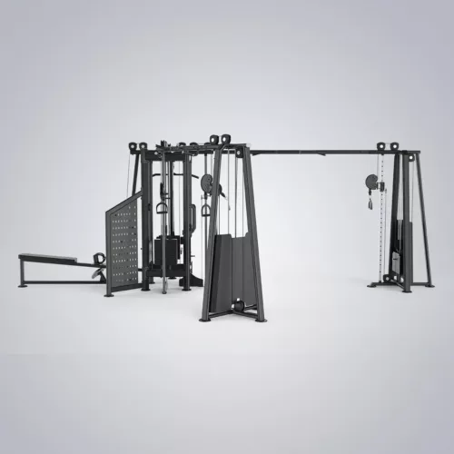 DHZ Fitness | Cable Pulls & Cable Stations, Multistations, U2066P, EVOST III 6 Station Cable Tower