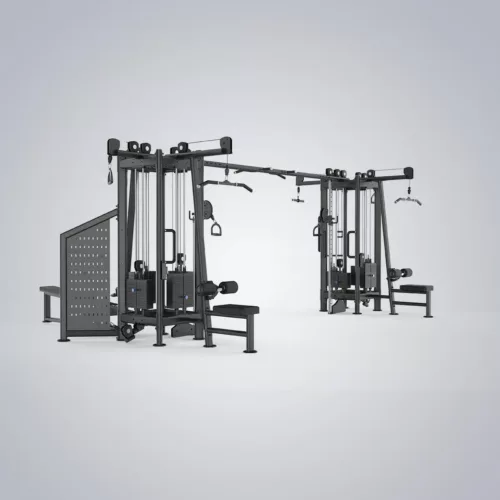 DHZ Fitness | Cable Pulls & Cable Stations, Multistations, U2066PA, EVOST III 8 Station Cable Tower