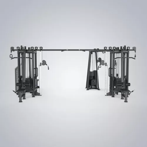 DHZ Fitness | Cable Pulls & Cable Stations, Multistations, U2066PB, EVOST III 9 Station Cable Tower