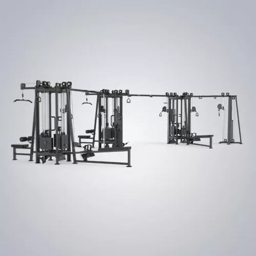 DHZ Fitness | Cable Pulls & Cable Stations, Multistations, U2066PD, EVOST III 13 Station Cable Tower