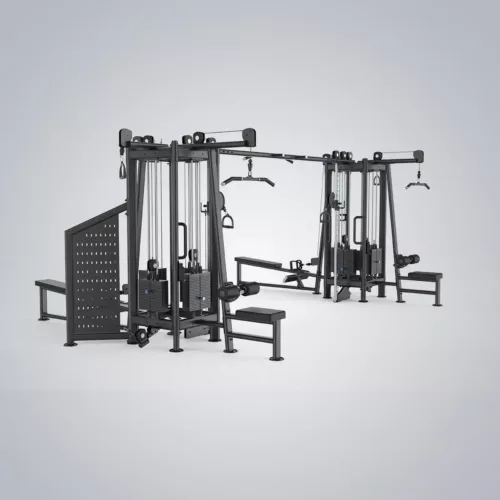 DHZ Fitness | Cable Pulls & Cable Stations, Multistations, U2066PF, EVOST III 8 Station Cable Tower