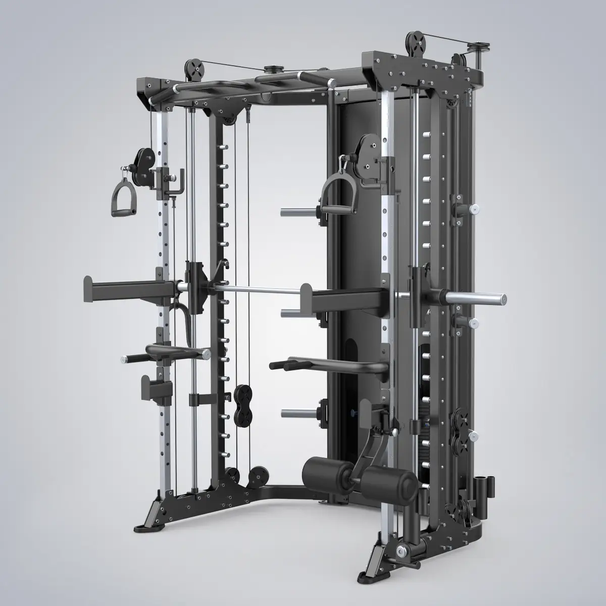 DHZ Fitness | Cable Pulls & Cable Stations, Individual Stations, E6247, Functional Smith Machine
