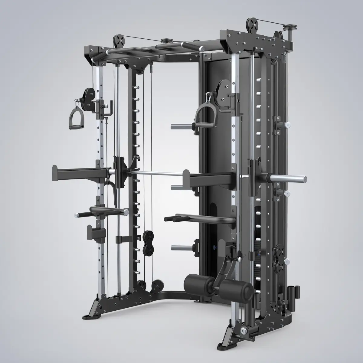 DHZ Fitness | Cable Pulls & Cable Stations, Individual Stations, E6247-HW, Functional Smith Machine
