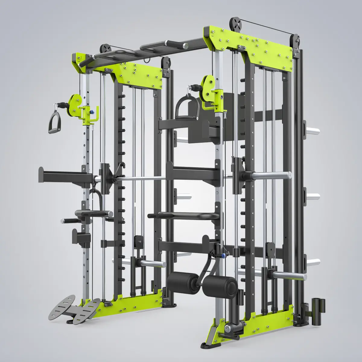 DHZ Fitness | Cable Pulls & Cable Stations, Individual Stations, E6251A, Functional Smith Machine