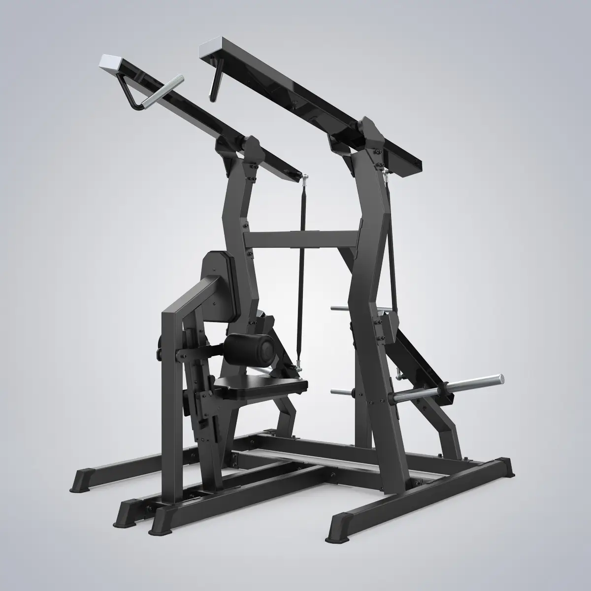 DHZ Fitness | Plate Loaded, 600, D606, HIGH ROW