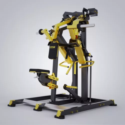DHZ Fitness | Plate Loaded, TITAN MECHANIX , Y925ZAG, LOW ROW