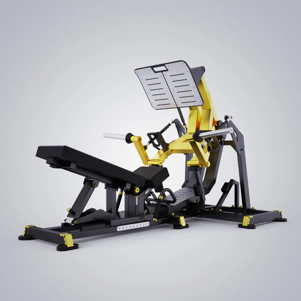DHZ Fitness | Plate Loaded, TITAN MECHANIX , Y950ZAG, LEG PRESS
