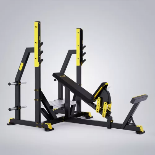 DHZ Fitness | Plate Loaded, TITAN MECHANIX , Y971ZAG, OLYMPIC INCLINE BENCH