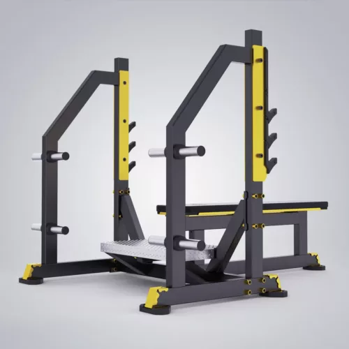 DHZ Fitness | Plate Loaded, TITAN MECHANIX , Y972ZAG, OLYMPIC FLAT BENCH