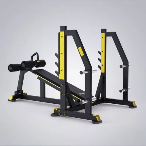 DHZ Fitness | Plate Loaded, TITAN MECHANIX , Y973ZAG, OLYMPIC DECLINE BENCH