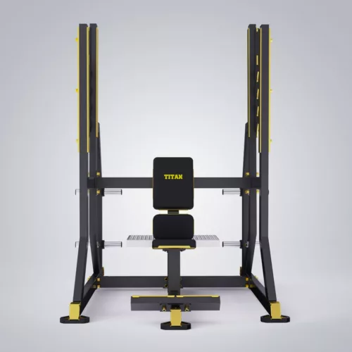 DHZ Fitness | Plate Loaded, TITAN MECHANIX , Y974ZAG, OLYMPIC MILITARY BENCH