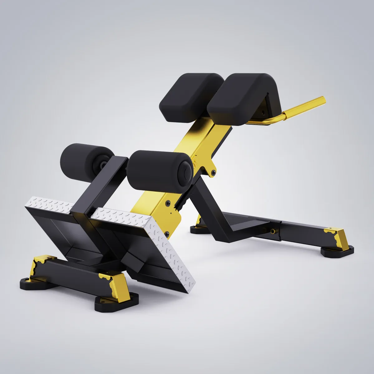 DHZ Fitness | Plate Loaded, TITAN MECHANIX , Y975ZAG, BACK EXTENSION