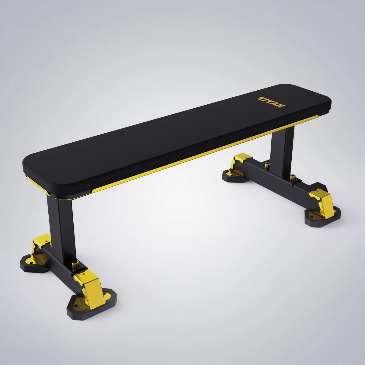 DHZ Fitness | Plate Loaded, TITAN MECHANIX , Y980ZAG, FLAT BENCH