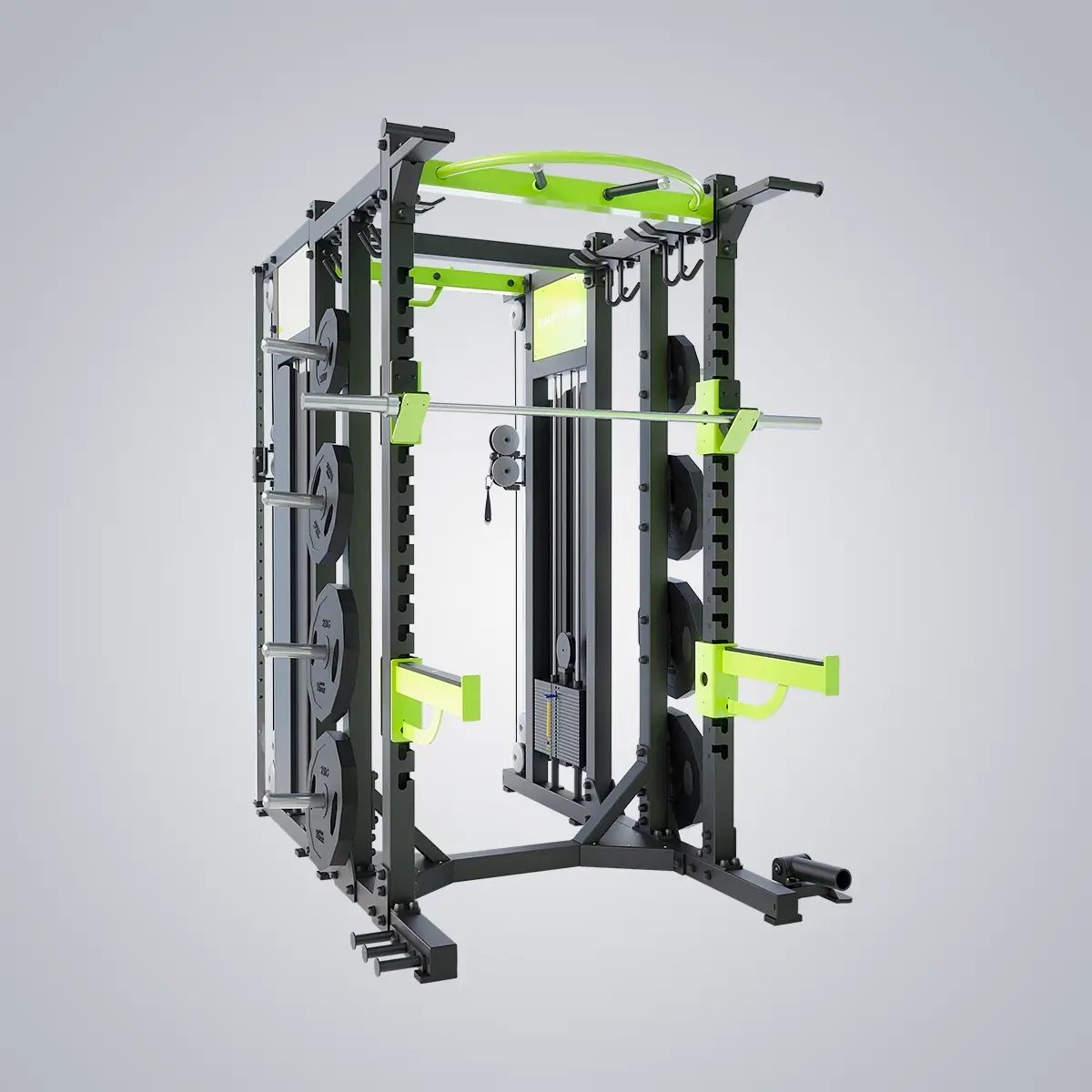 DHZ Fitness | Tower & Racks, Power Racks, E6222, COMBO RACK WITH CABLE