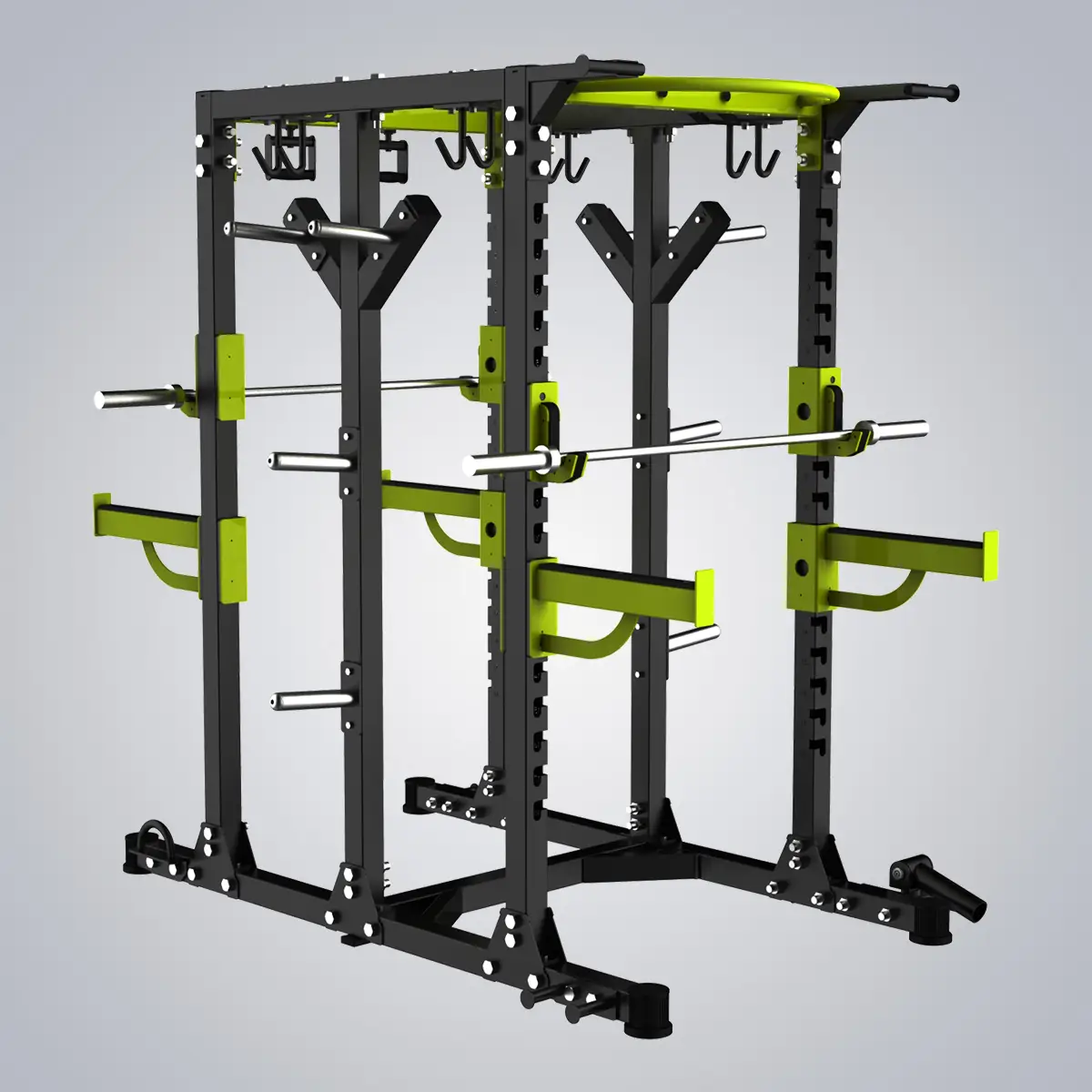 DHZ Fitness | Tower & Racks, Power Racks, E6242, DUAL HALF RACK