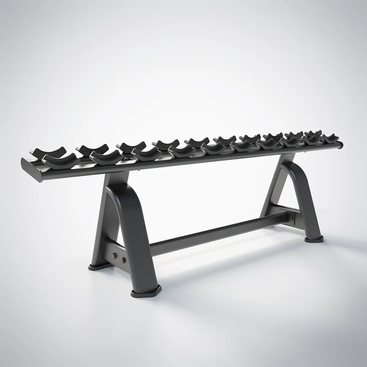 DHZ Fitness | Strength Equipment, PRESTIGE PRO Strength, E7067, PRESTIGE PRO Dumbbell Rack