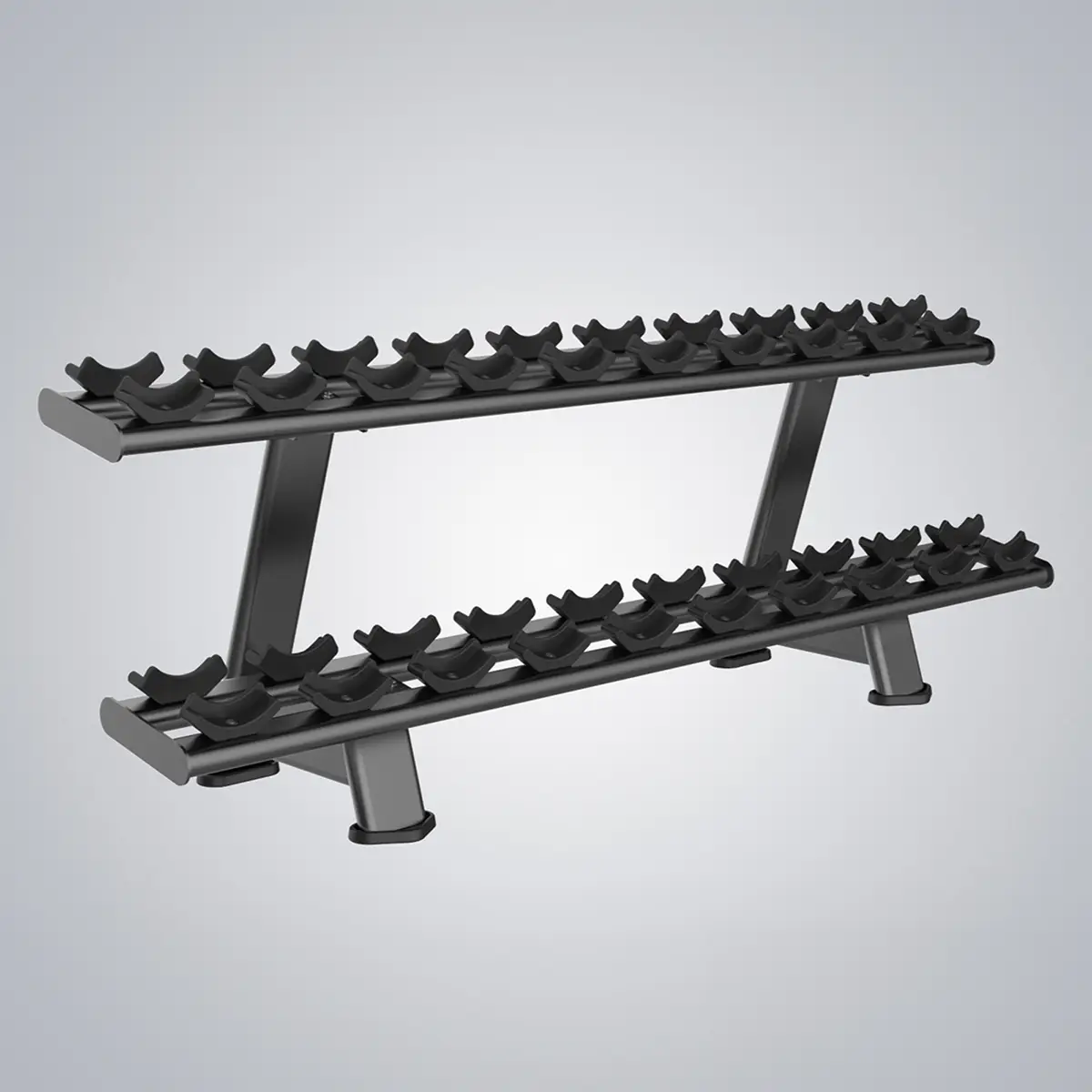 DHZ Fitness | Strength Equipment, PRESTIGE PRO Strength, E7077, PRESTIGE PRO Dumbbell Rack