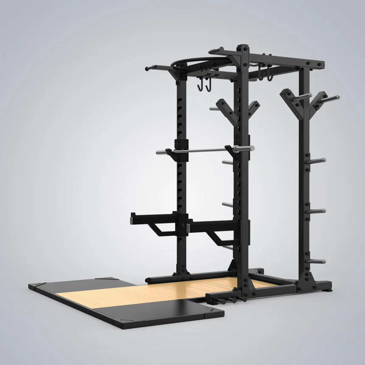 DHZ Fitness | Racks, E6247, DUAL, CROSSTRAINING - functional smith machine all in one machine -