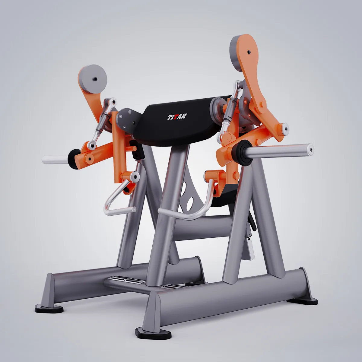 DHZ Fitness | Plate Loaded, TITAN EXTREME, T908, Alternate Curling Machine