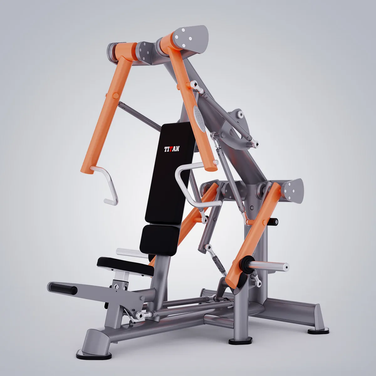 DHZ Fitness | Plate Loaded, TITAN EXTREME, T914, Super Vertical Chest Press