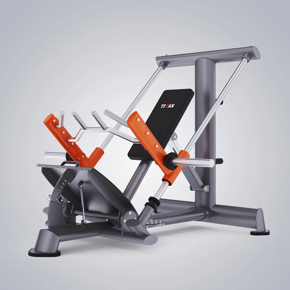 DHZ Fitness | Plate Loaded, TITAN EXTREME, T923, Incline Linear Row