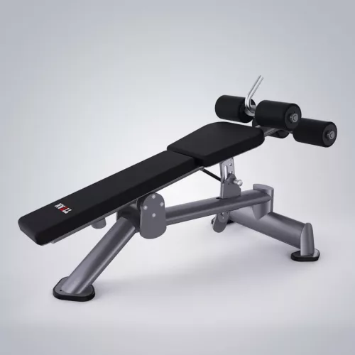 DHZ Fitness | Plate Loaded, TITAN EXTREME, T929, Adjustable Decline Bench