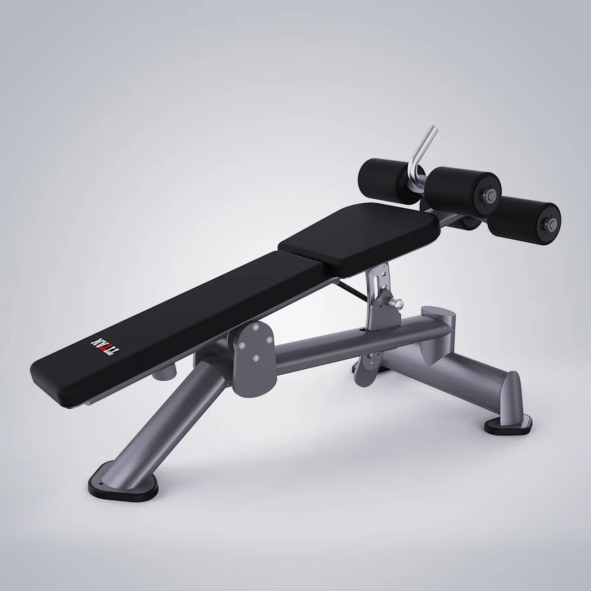 DHZ Fitness | Plate Loaded, TITAN EXTREME, T929, Adjustable Decline Bench