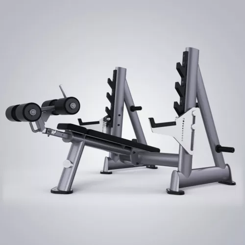 DHZ Fitness | Plate Loaded, TITAN EXTREME, T931, Olympic Decline Bench