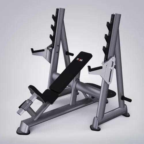 DHZ Fitness | Plate Loaded, TITAN EXTREME, T932, Olympic Incline Bench