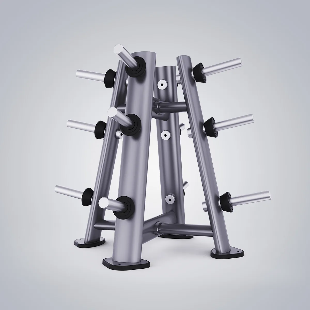 DHZ Fitness | Plate Loaded, TITAN EXTREME, T945, Deluxe Weight Tree