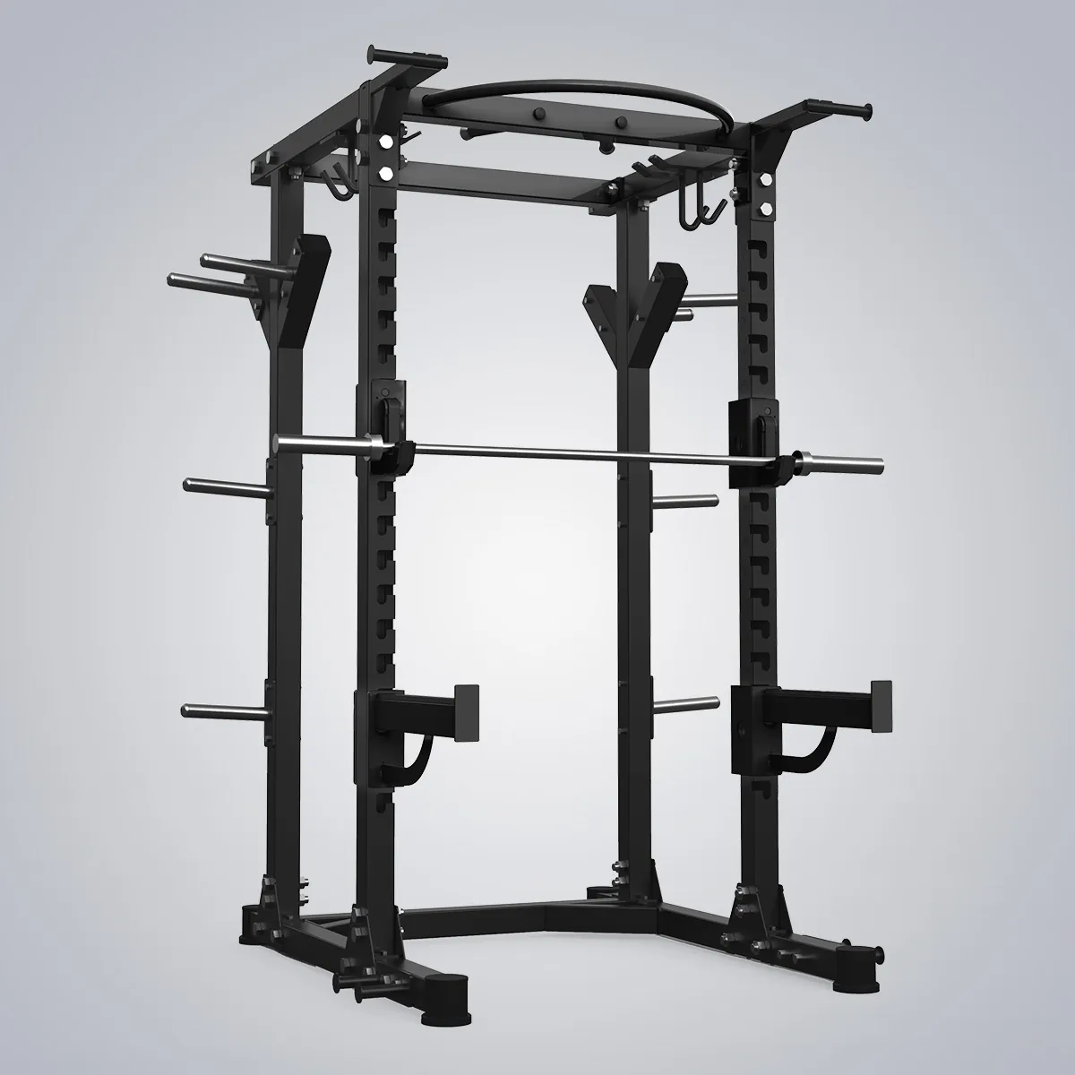 DHZ Fitness | Tower & Racks, Power Half Racks , E6244, Basic Powerrack with Big Screws